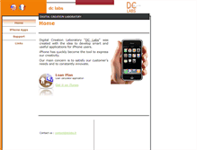 Tablet Screenshot of dclabs.fr